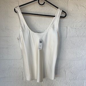 Abercrombie & Fitch Cream Women's Blouse Top- Small- NWT